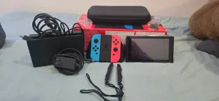 Nintendo Switch Blu/Rosso + Accessori