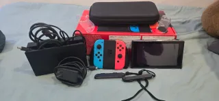 Nintendo Switch Blu/Rosso + Accessori