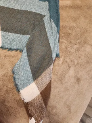 Pañuelo grande a cuadros