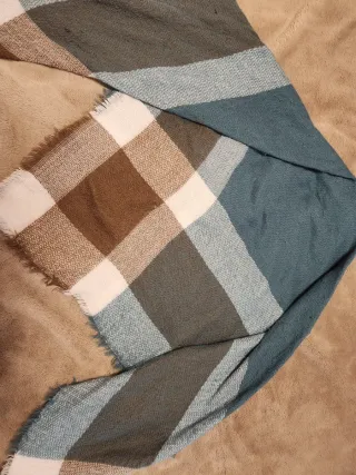 Pañuelo grande a cuadros