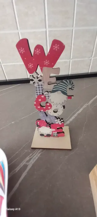 Decirazionii natalizie in legno e vetro +omaggio