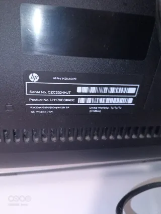 Computer HP elegante tutto in uno