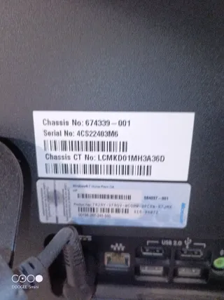 Computer HP elegante tutto in uno