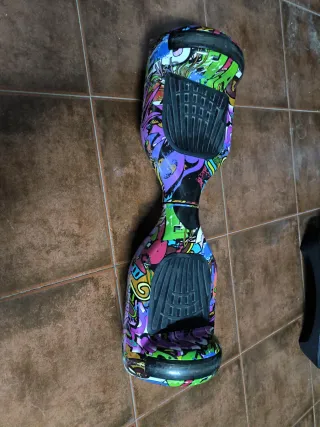 Hoverboard con diseño graffiti