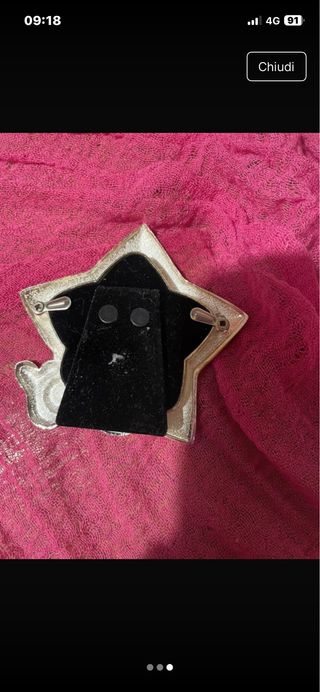 Cornice a forma di stella per neonato