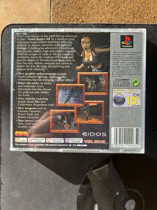 Tomb Raider 3 Platinum per PlayStation 1