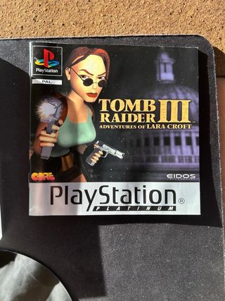 Tomb Raider 3 Platinum per PlayStation 1