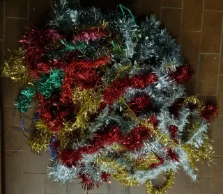 Strisce decorative per albero di Natale, 24 pezzi