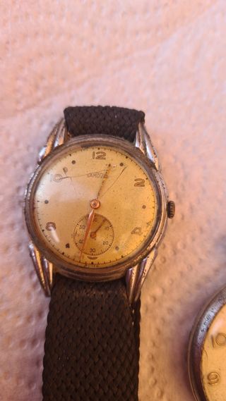 Reloj Samova Plata y Negro