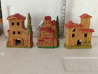 Pastorelli presepe in terracotta