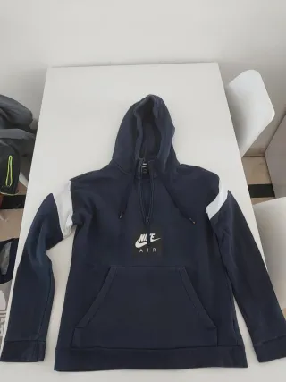 Sudadera Nike Azul y Blanca