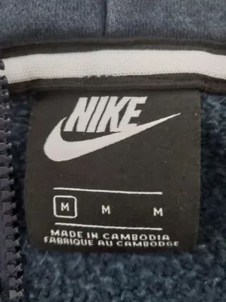 Sudadera Nike Azul y Blanca