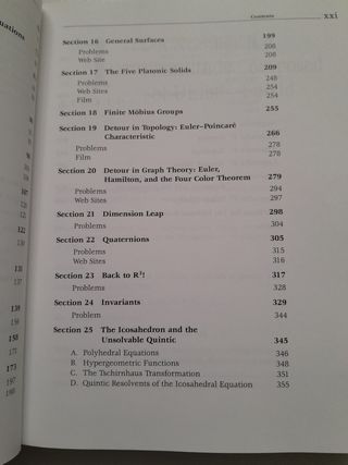 Glimpses of Algebra and Geometry