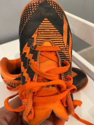 Zapatillas fútbol Adidas Naranja/Negro