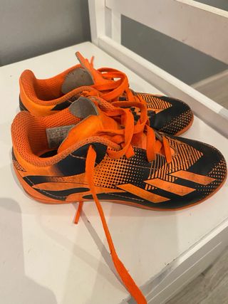 Zapatillas fútbol Adidas Naranja/Negro