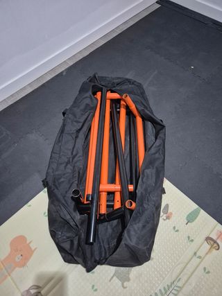 Barras de dominadas y calistenia