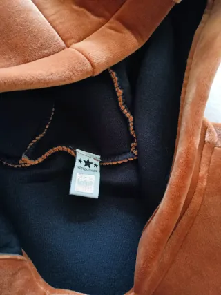 Cappotto scamosciato Vogue con cappuccio