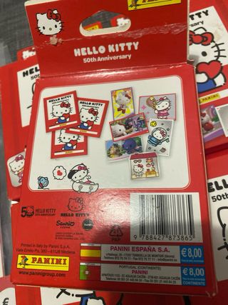 Álbum y cromos Hello Kitty 50 Aniversario Panini