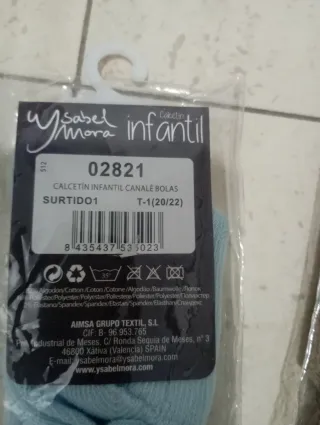 Calcetines Infantiles Isabel Mora