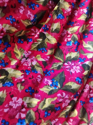 Falda Huertana Cretona baile regional