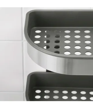 Estantería Esquina Baño Ikea Brogrund