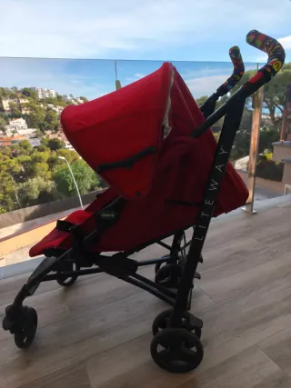Silla de paseo Chicco roja