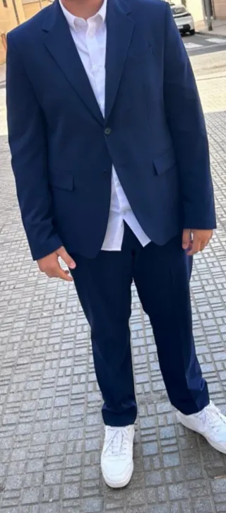 Traje de chaqueta de hombre+ camisa