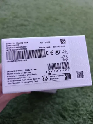 OPPO A38 Nero nuovo, solo scatola aperta