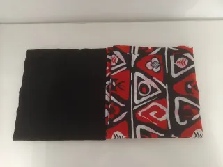 Braga polar y pañuelo largo estampado