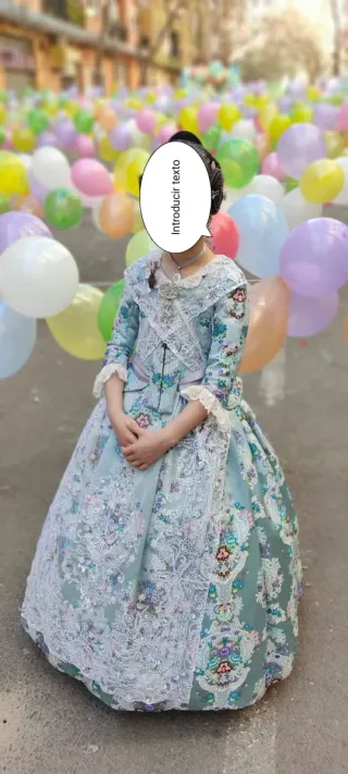 Traje de Fallera Niña 6-9 años