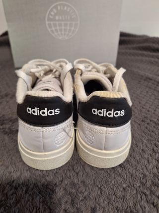 Zapatillas Adidas Mujer Talla 37.5 Blancas