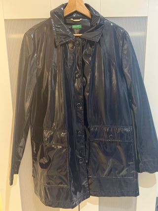 Chubasquero United Colors of Benetton Azul Talla M