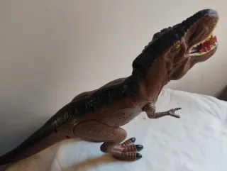 Dinosaurio T-Rex Juguete Marrón