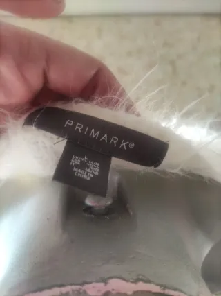 Jersey pelo blanco mujer talla única