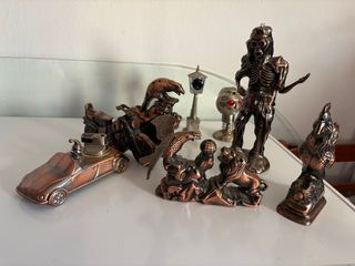 Lote mecheros decorativos vintage - No probados