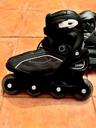 Patines en línea Oxelo negros.