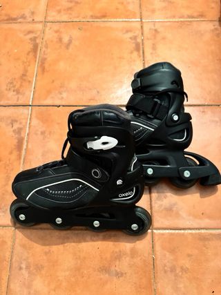 Patines en línea Oxelo negros.