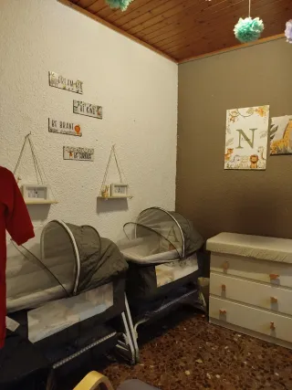 2 Cunas de colecho para bebé con colchón