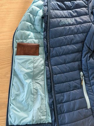 Chaqueta Ande Trieste Mujer Azul talla S,Nuevo