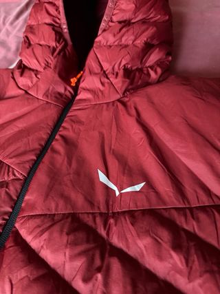 Chaqueta Salewa Brenta RDS Down Hombre Roja