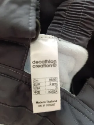 Tuta da neve bambino 2 anni