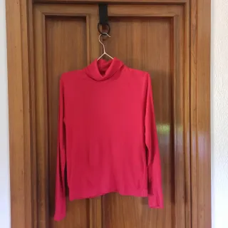 Camiseta polar cuello alto Uniqlo XXS