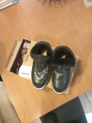 Botas Mou Negras Talla 38