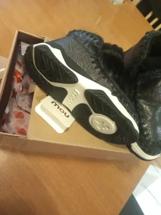 Botas Mou Negras Talla 38