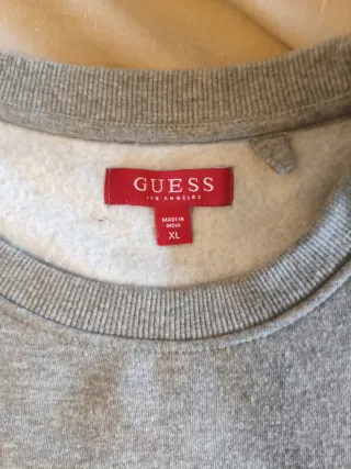 Sudadera Guess Hombre Gris