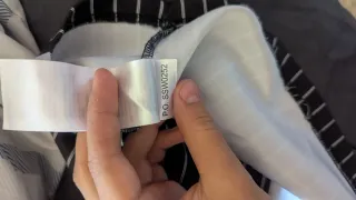 Camiseta SikSilk rayas doradas