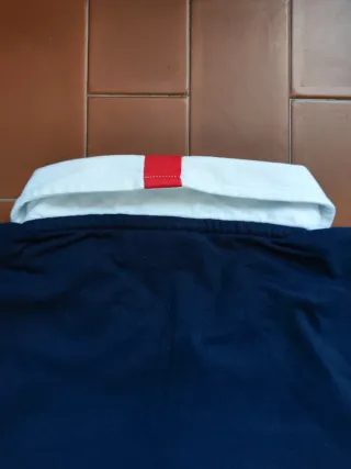 Fila Polo Enzo Heritage Taglia L uomo blu rosso