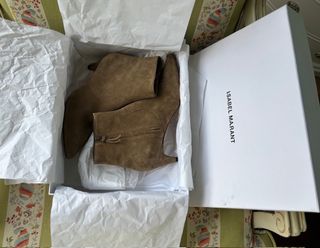 Botines Isabel Marant DERST Taupe T.36. NUEVOS