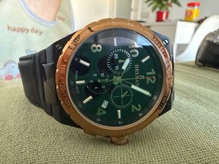 Reloj DELBANA Cronógrafo Oro Verde