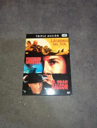 DVD Triple Acción: Lágrimas del Sol
